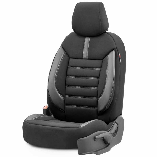 Auto Sitzbezug Set Universal Vorne und Hinten Komfortabel Komplett Set